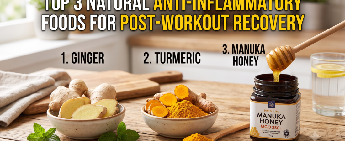 Top 3 Natural Anti-Inflammatory Foods for Post-Workout Recovery