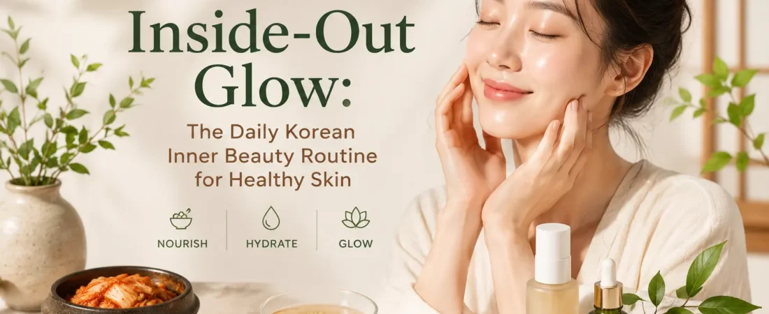Inside-Out Glow: A Korean-Inspired Daily Routine for Healthy-Looking Skin