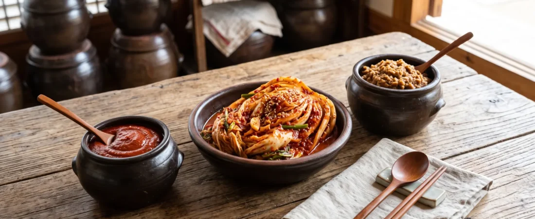 3 Essential Korean Fermented Foods: Kimchi, Doenjang and Gochujang