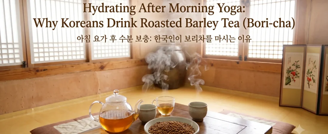 Hydrating After Morning Yoga: Why Koreans Drink Roasted Barley Tea (Bori-cha)