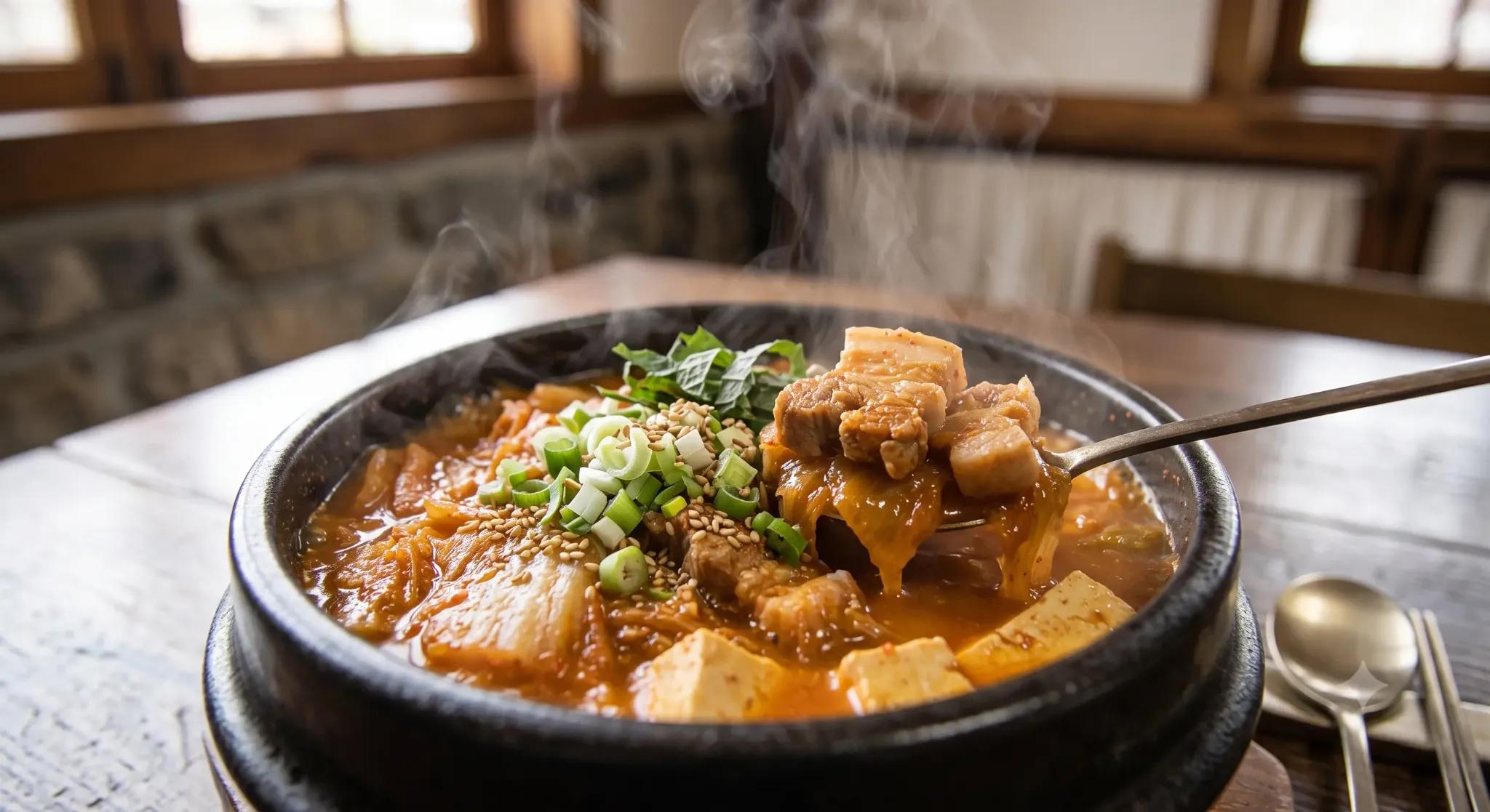 Lower-Sodium Kimchi Jjigae: A Healthy Korean Stew Recipe