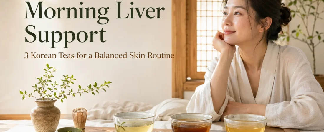 Morning Liver Support: 3 Korean Teas for a Balanced Skin Routine