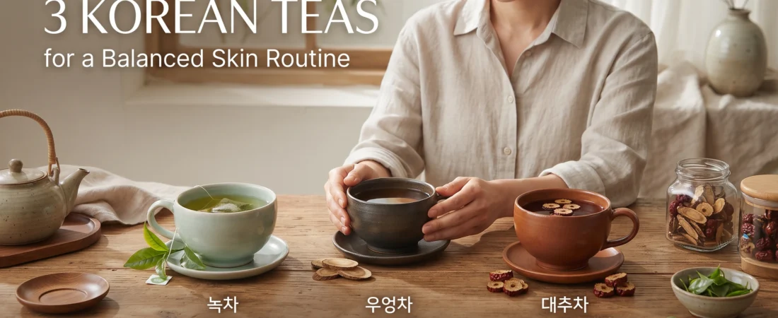 3 Korean Teas for a Balanced Skin Routine