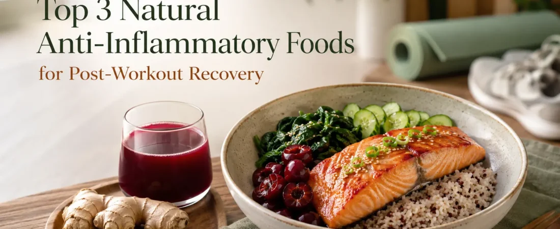 Top 3 Natural Anti-Inflammatory Foods for Post-Workout Recovery