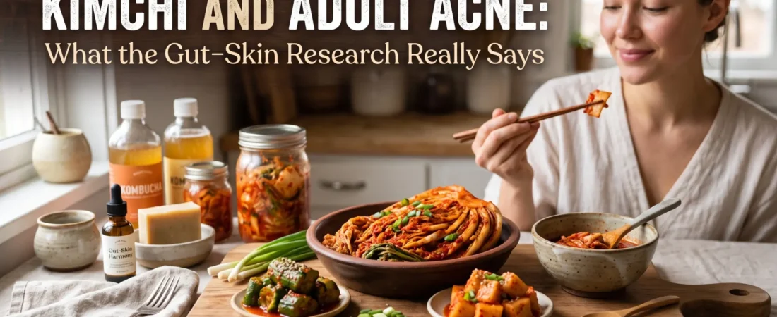 Kimchi and Adult Acne: What the Gut–Skin Research Really Says