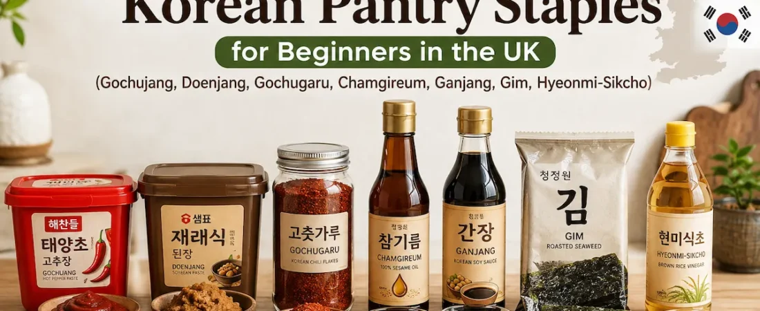 7 Essential Korean Pantry Staples for Beginners in the UK