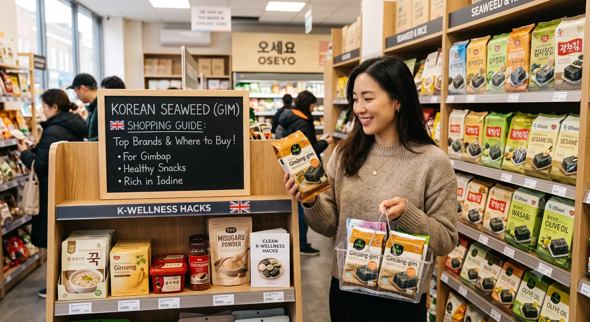 Korean Seaweed UK Shopping Guide: How to Choose Gim (Nori)