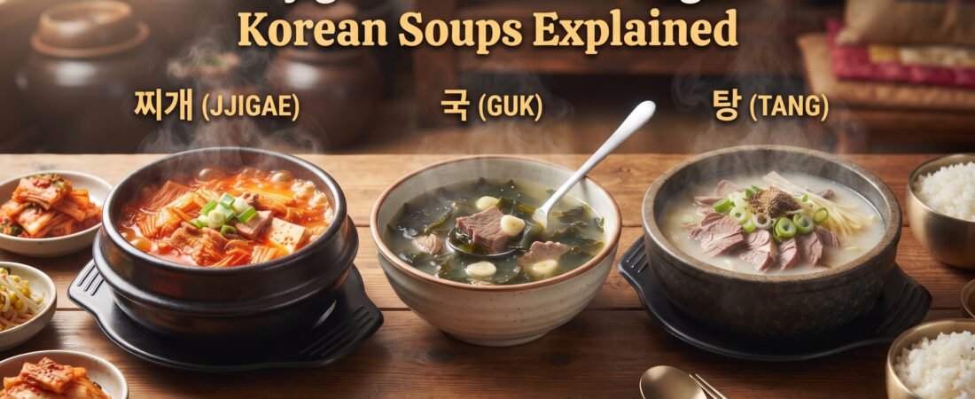 Jjigae vs Guk vs Tang: Korean Soups Explained